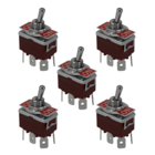 Kit Chave Alavanca 1321a | Liga/liga | 2 Polos | Faston 5 Peç